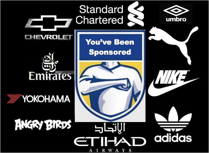 You've been sponsored