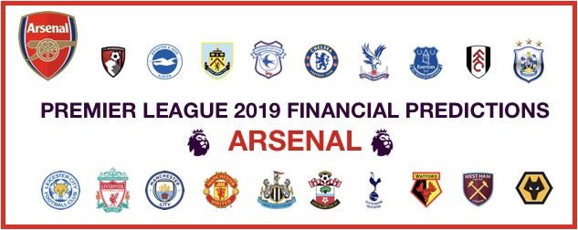 Arsenal 2019 Financial Predictions